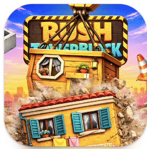Rush Tower Block Game Icon
